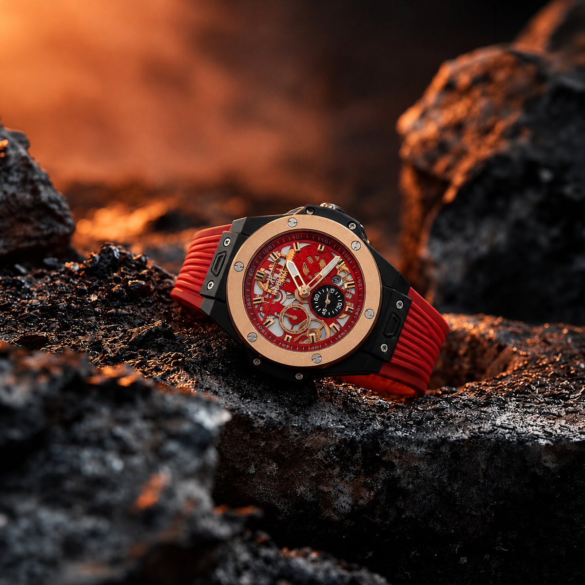 Hublot Big Bang Red & Gold