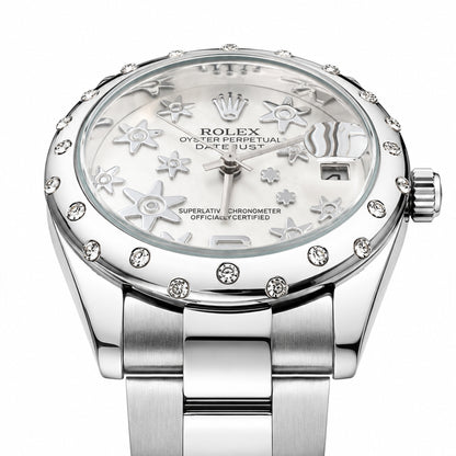 Rolex Datejust Silver Stars