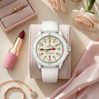Rolex Oyster Perpetual Date White Dial