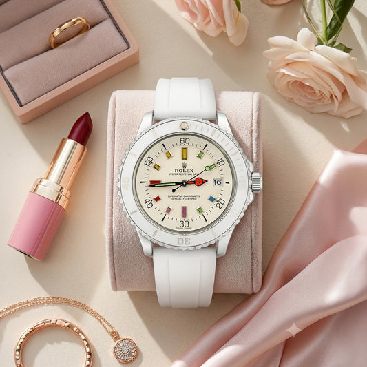 Rolex Oyster Perpetual Date White Dial