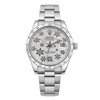 Rolex Datejust Silver Stars