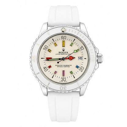 Rolex Oyster Perpetual Date White Dial