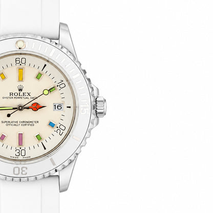 Rolex Oyster Perpetual Date White Dial